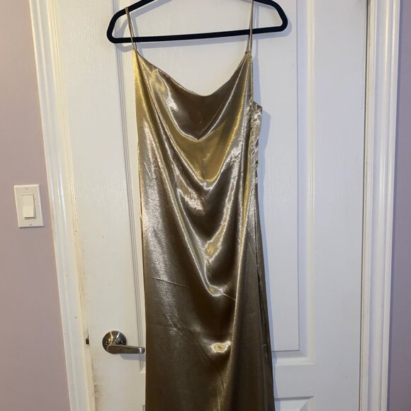 Satin Maxi Dress - Picture 1 of 2